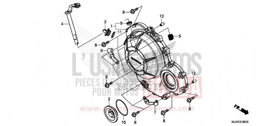 RIGHT CRANKCASE COVER CBR500RAG de 2016